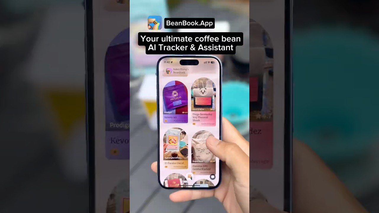 BeanBook - Track, Learn & Ask AI about your coffee beans