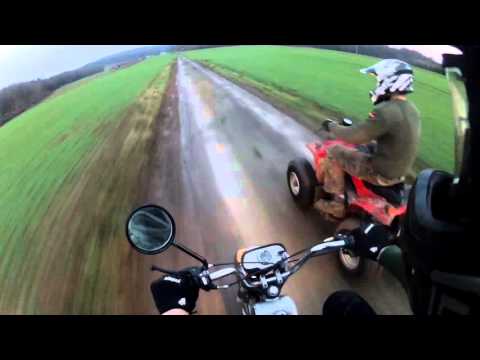 Hercules Prima 5s // Quad // Tuning // Winterausfahrt#1