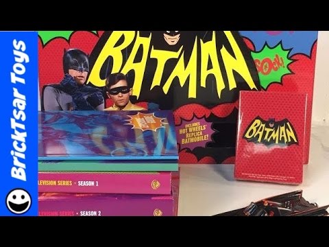 1966 BATMAN The Complete Television Series! Blu Ray Collectors Set Unboxing! Batmobile! Wham!
