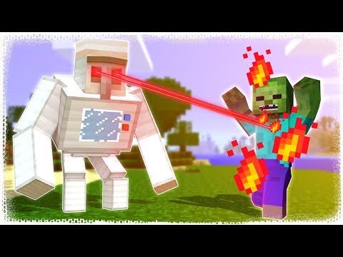 KORUYUCU GOLEM | Minecraft ZoR MoD #9