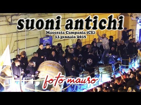 Suoni Antichi BOTTARI Sagrato San Martino Vescovo Macerata Campania (Caserta) 13 gennaio 2019