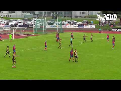 EIK - Eiger, treningskamp, 5. august 2019 - scoringene