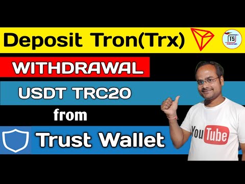 How to Withdrawal USDT TRC20 from Trust Wallet || How to Deposit Tron (Trx) in Trust Wallet