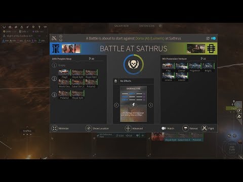 Endless Space 2: UE vs Lumeris - Battle of Sathrus