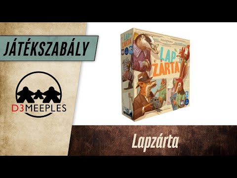 JÁTÉKSZABÁLY: LAPZÁRTA - d3meeples