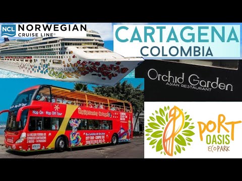 Day 5 Cartagena Colombia on NCL Norwegian Gem Cruise to Panama Canal : Hop-On Hop-Off Bus de Indias