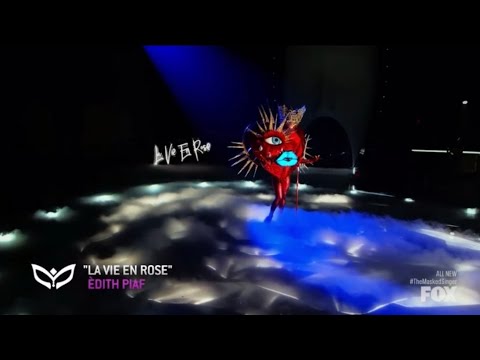 Queen Of Hearts Performs "La Vie En Rose" By Èdith Piaf | Masked Singer | S6 E5
