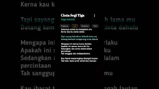 Download lagu cinta segitiga - kristal ( lirik lagu ) #shorts #lagumalaysia #liriklagu mp3
