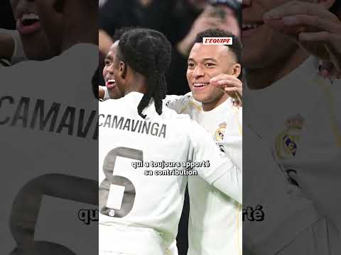 🙌 Alvaro Arbeloa a défendu Eduardo Camavinga, expulsé en fin de match face au Bayern Munich #shorts