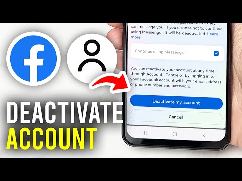 How To Deactivate A Facebook Account - 2025 Working