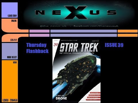 Star Trek Starships Collection Flashback Episode 43 Issue 39 Romulan Drone