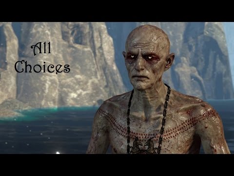 Unseen Elder as Avallach - Witcher 3 - Part 115 - Battle Preparations - All choices