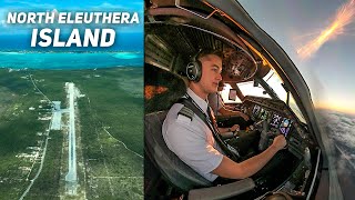 6,000&#39; Runway + No Air Traffic Control + Bahamian Seafood | Airline Pilot Adventures, Island Style