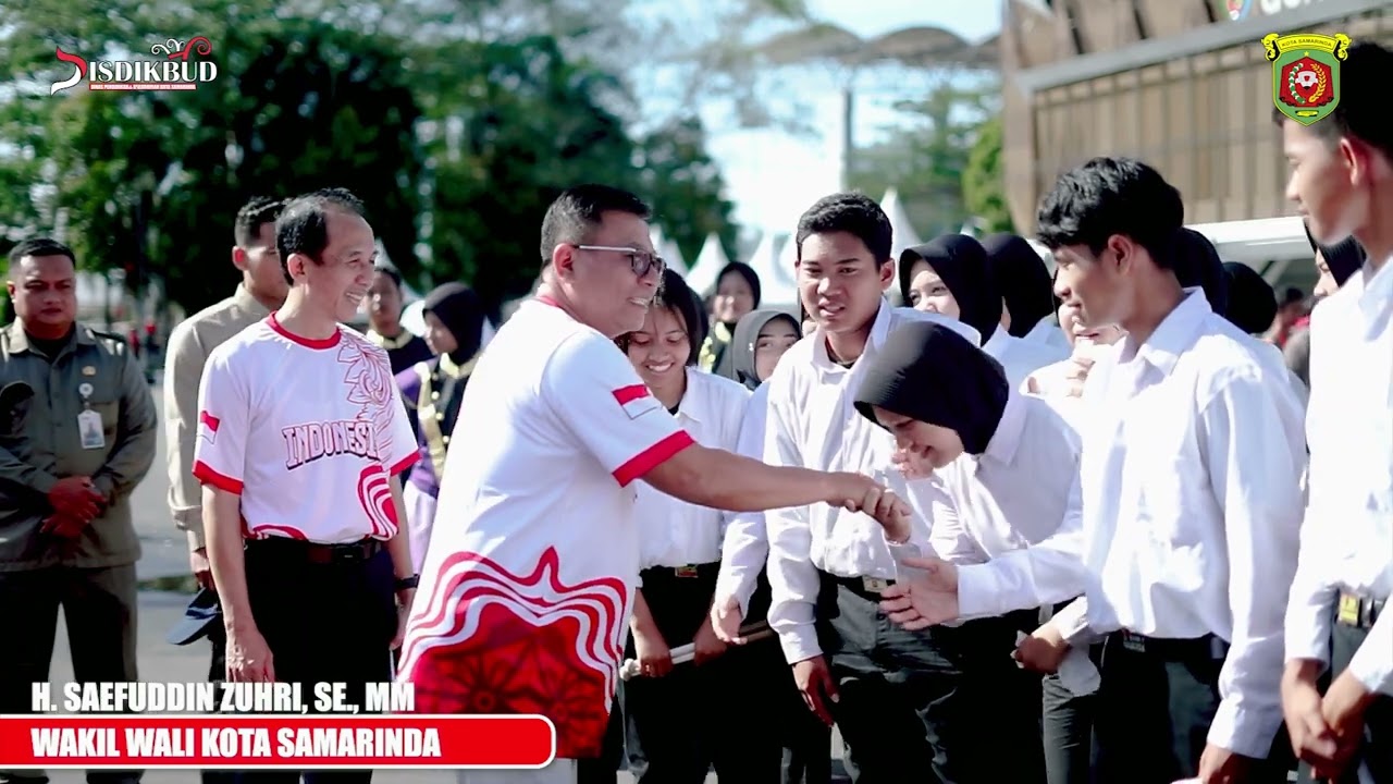 SEMARAK HUT RI KE 80 DISDIKBUD KOTA SAMARINDA