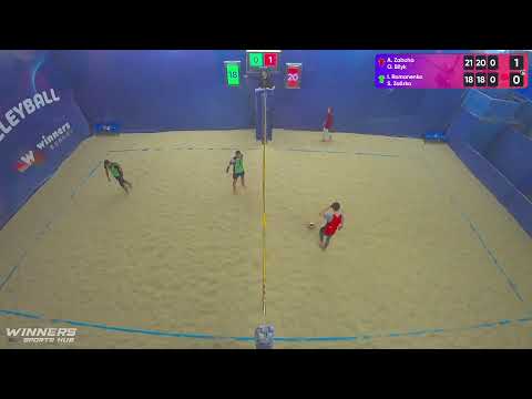 12:50 A. Zabuha / O. Bilyk - I. Romanenko / S. Zalizko 17.03.2023 | Winners Beach Volleyball