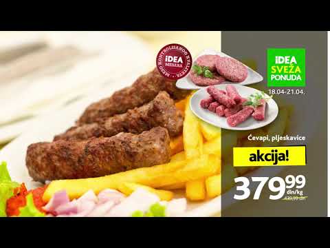 IDEA | Sveža ponuda 18.04 - 21.04.2019.