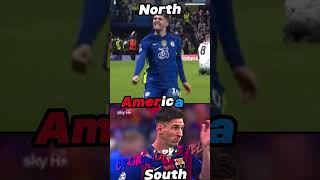 We are asia africa north and south america antartica europe and finally Australia #football #edit