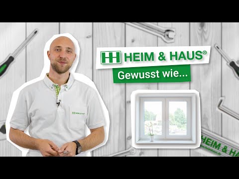 Fensterflügel einstellen l HEIM & HAUS
