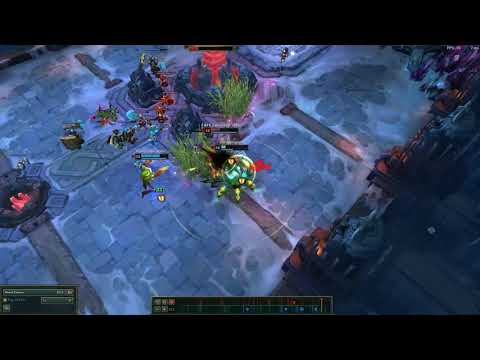Urgot uses ulti while being devoured by Tahm