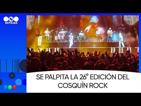 Se palpita la 26° edición del Cosquín Rock