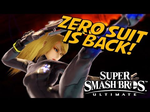 Zero Suit Samus is Back!! - Smash Bros Ultimate CNB 172 Highlights