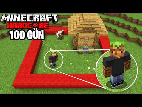 I Spent 100 DAYS Without Leaving This CHUNK | Minecraft Hardcore