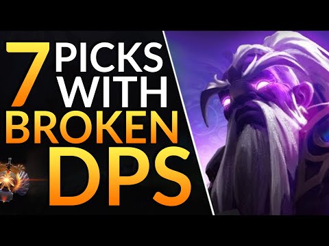 7 SECRET Heroes WITH *BROKEN* DAMAGE to MASTER in Patch 7.23 - PRO Meta Tips | Dota 2 Guide
