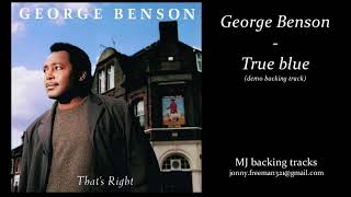 George Benson - True Blue (DEMO backing track by MJ)