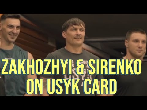 OLEKSANDR USYK TURNS PROMOTER WITH CARD FEATURING TOP PROSPECTS SIRENKO & ZAKHOZHYI