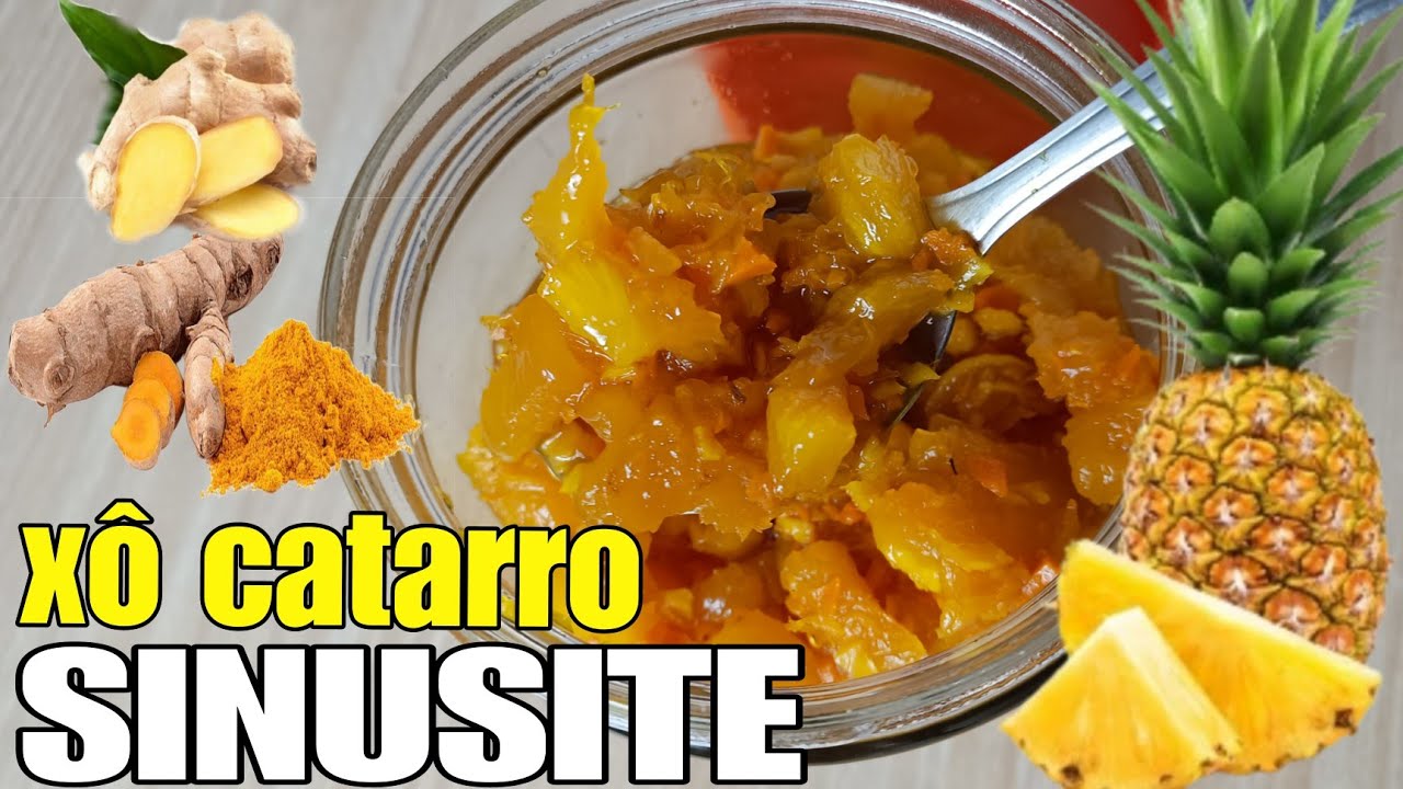 XAROPE CASEIRO para  SINUSITE  MUCO NA GARGANTA (Pigarro, Catarro, Secreção..)