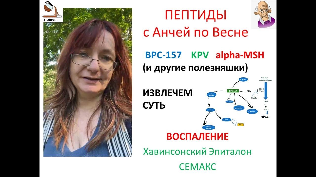 Кругом одни пептиды. BPC-157, KPV и так далее