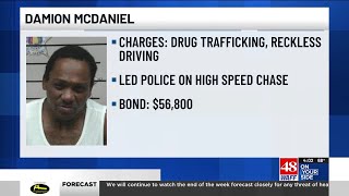 Lauderdale Co. motorcycle chase ends in drug trafficking arrest