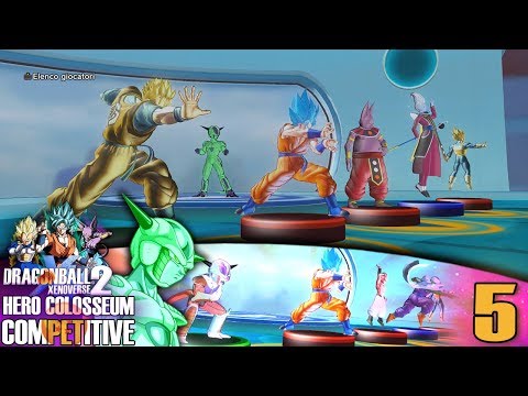 PAZZESCO! IL MIO NUOVO TEAM È IMBATTIBILE. | Gameplay Competitive Hero Colosseum Xenoverse 2 Ita