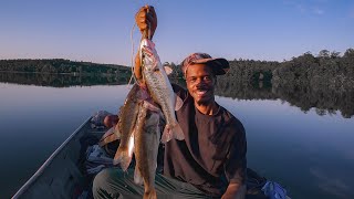 CRAZY Catch & Cook With The Boys On A Jon Boat !!