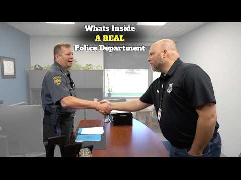 EXCLUSIVE LOOK INSIDE a POLICE Department! | Police Station Tour Ep 1