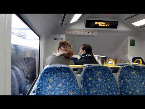 (Hitachi IGBT) Sydney Trains T1 Western Line Waratah S1(A) Journey from Redfern→ Parramatta