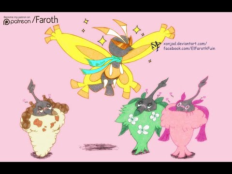 Wormadams and Mothim - Pokemon FORCE
