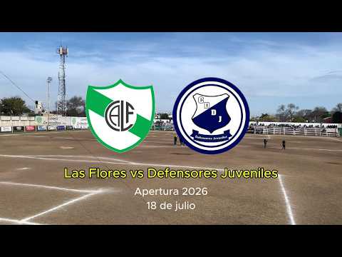 2026 07 18 vs Las Flores PARTIDO COMPLETO