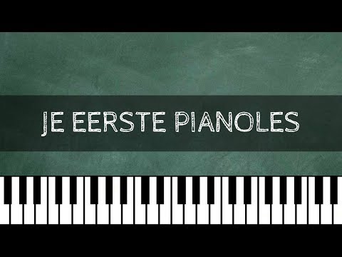 Piano Leren Spelen - Pianoles - Piano voor Beginners - Les 1 (NIEUW)