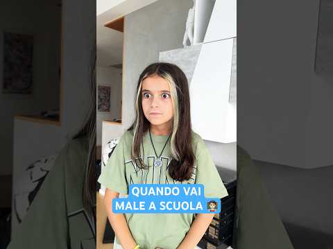 QUANDO VAI MALE A SCUOLA 🥲 - iPantellas