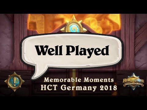 Well Played -  Memorable Moments HCT Germany