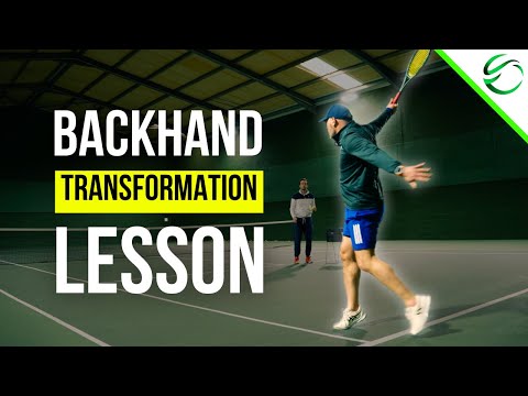 Insane Backhand Transformation in One Tennis Lesson