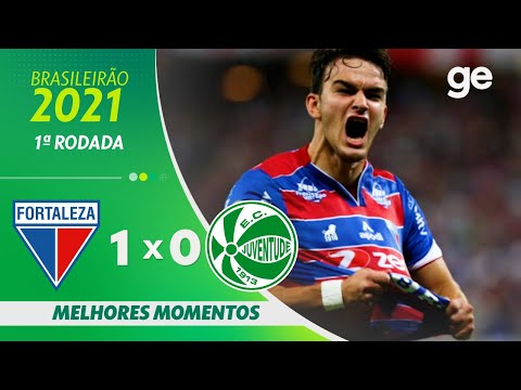 Gols e lances de Fortaleza x Juventude-RS