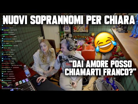 Fedez sceglie i nuovi soprannomi per Chiara con la chat! 😂