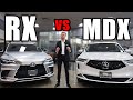 Lexus RX Vs Acura MDX What S A Better Buy Comparison Interior Exterior