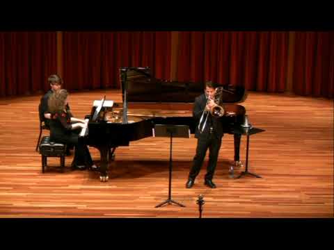 Nitzan Haroz - Trombone and Gila Goldstein - Piano play "Song on the Land" by Ronn Yedidia