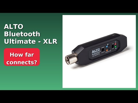 REVIEW (2025): ALTO Bluetooth Ultimate - XLR. Features.