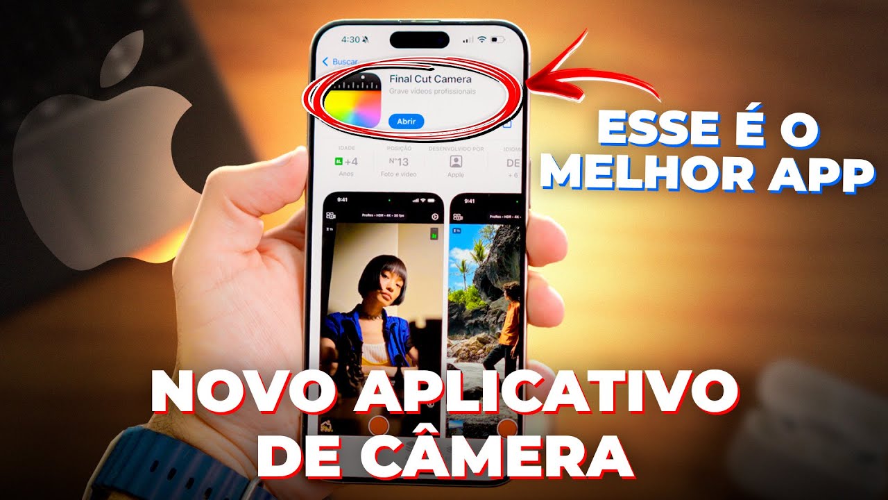Esse é o MELHOR APP de CÂMERA para iPHONE! [Final Cut Camera]