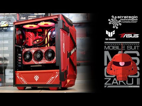 ASUS TUF Gaming ZAKU II Limited Edition Gaming PC Build