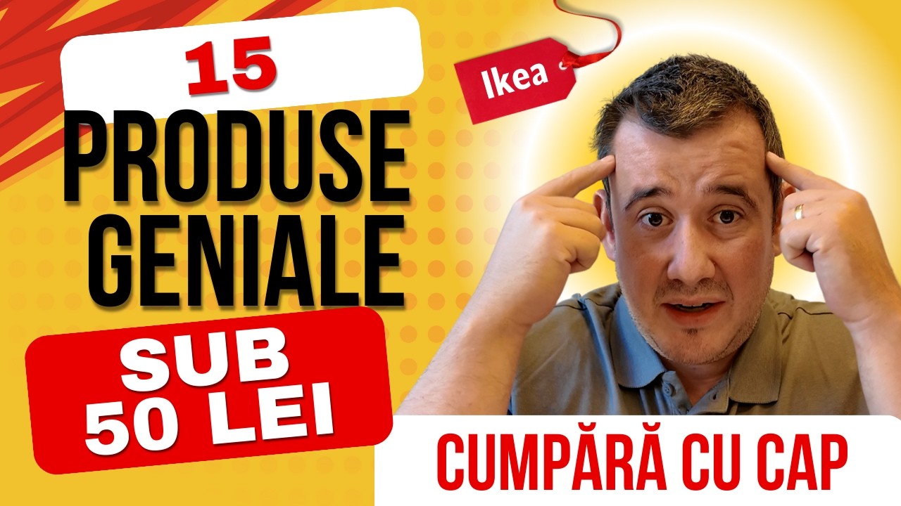 15 produse geniale Ikea sub 50 lei